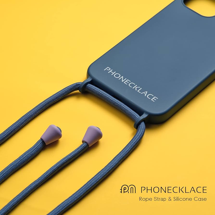 Amazon.co.jp: フォンネックレス iPhone 13 シリコンケース